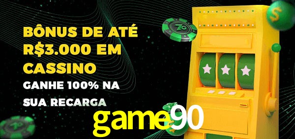 game90 melhor bônus de depósito